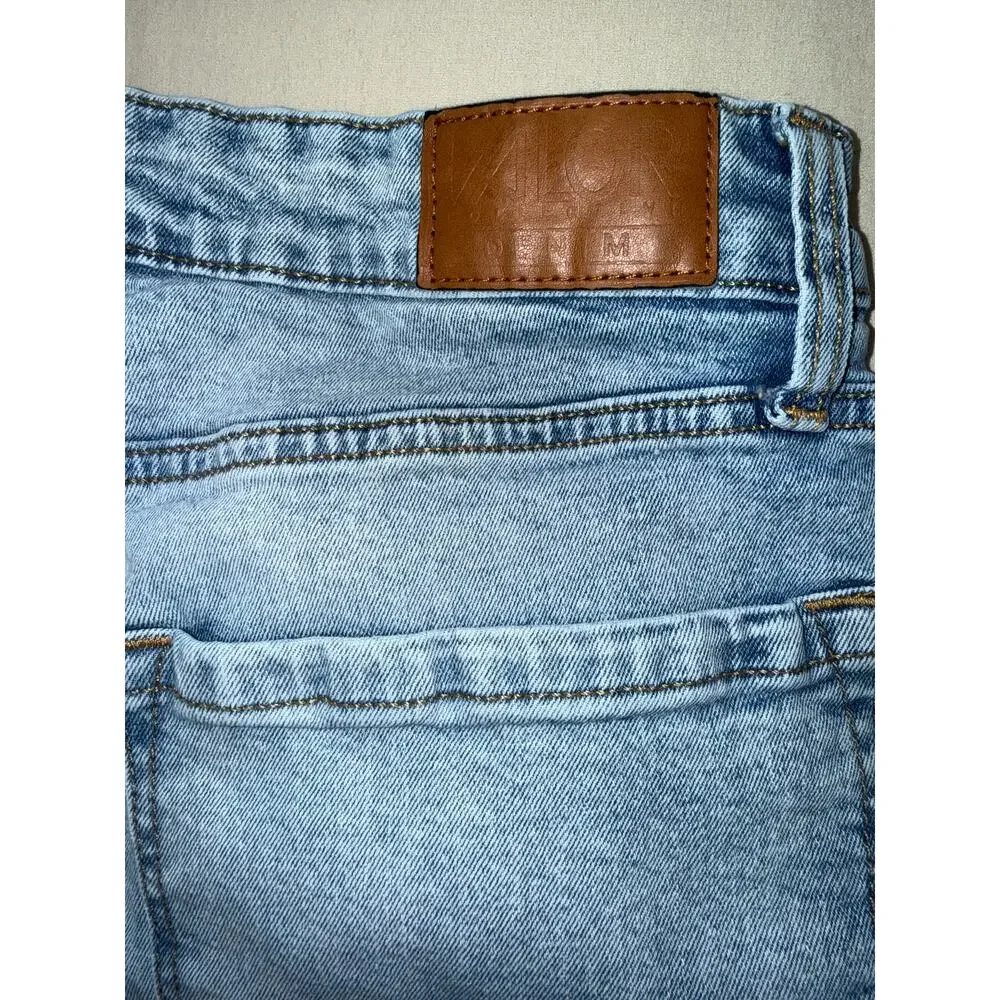 Mens‎ Valor Slim Straight 30 Light Wash Stretch Denim Jeans